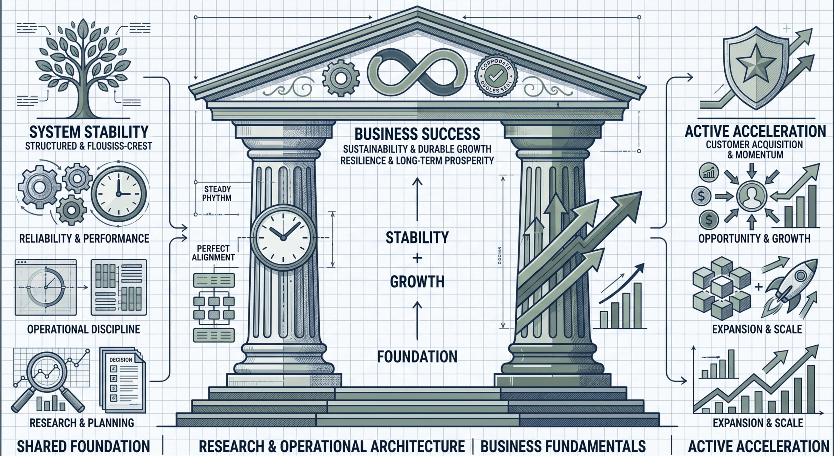 Workflow Design **Operations** ↓ **Reporting** ↓ **Insights** ↓ **Decisions**