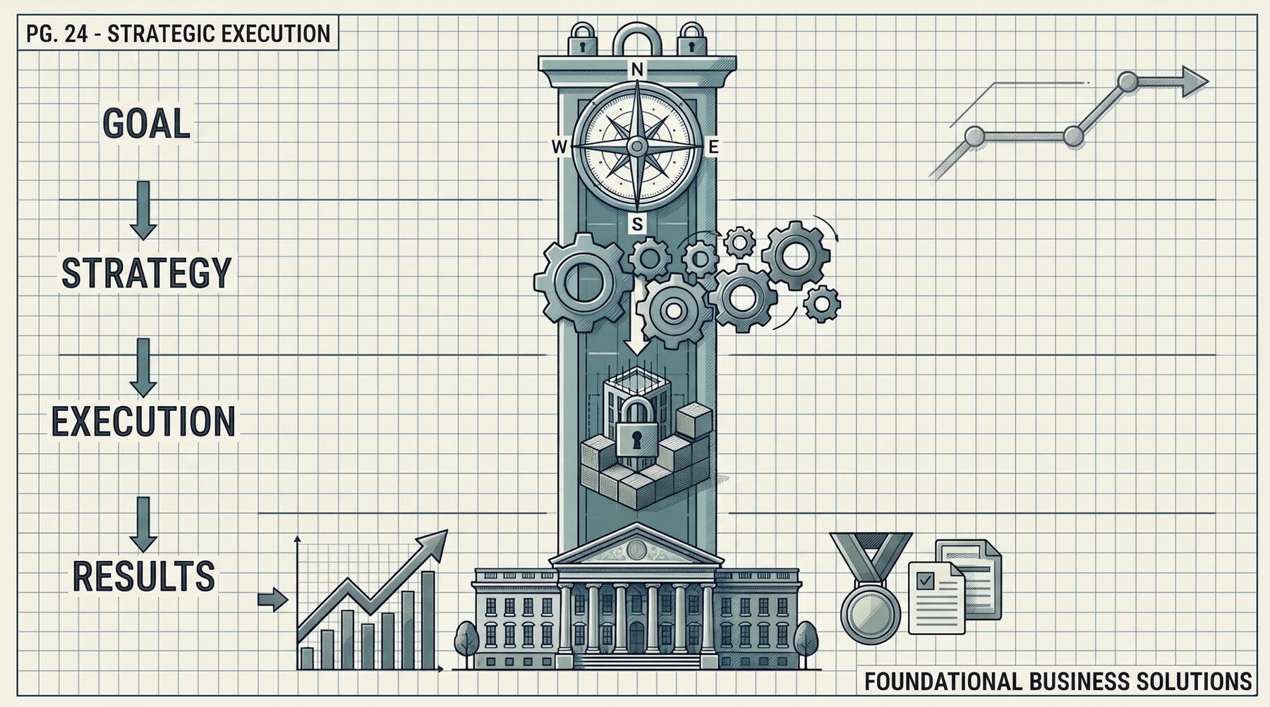 Workflow Design **Operations** ↓ **Reporting** ↓ **Insights** ↓ **Decisions**